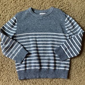 Cat & Jack Striped Crewneck Long sleeve Sweater Easter Outfit